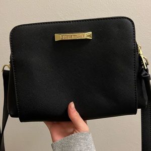 double zip steve madden bag